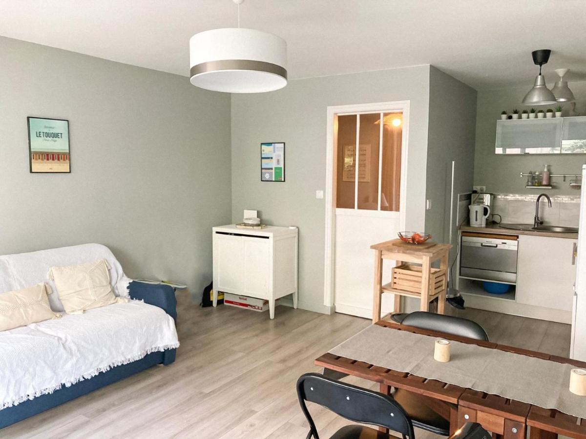 Studio Le Corail Avec Terrasse Apartment Le Touquet Exterior foto